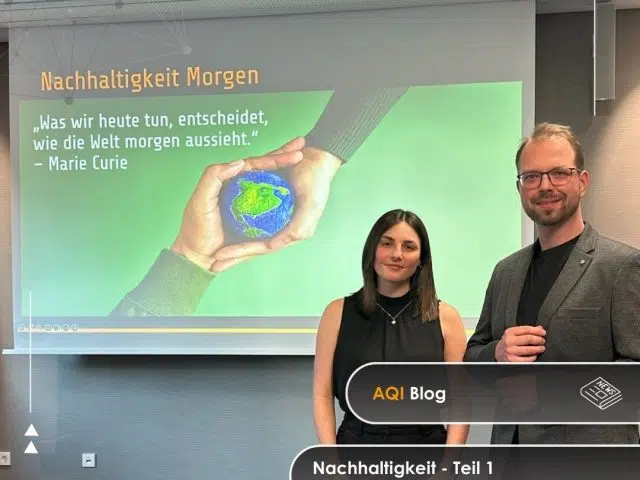 Nachhaltigkeit bei der AQI